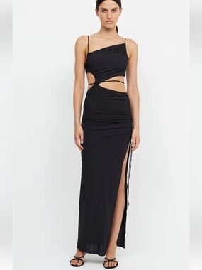 lorelai v maxi dress in tropez blue Lorelai V Maxi Dress